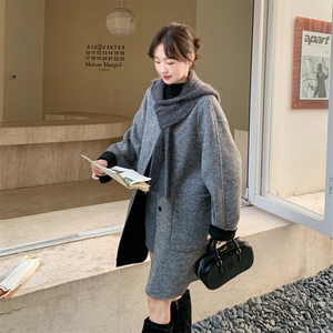 现货2025羊毛大衣70羊毛210-3297-P295-K428羊毛图片
