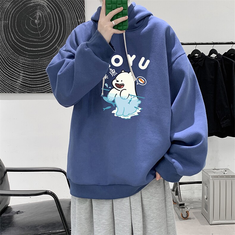 连帽卫衣男大码胖子帽衫大号运动服WY2414-P35,男装卫衣,电商A040