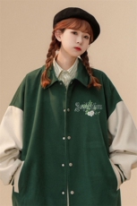 中性风22秋季西海岸hiphop潮流翻领棒球服夹克外套G605P85控108，男装夹克，A247A