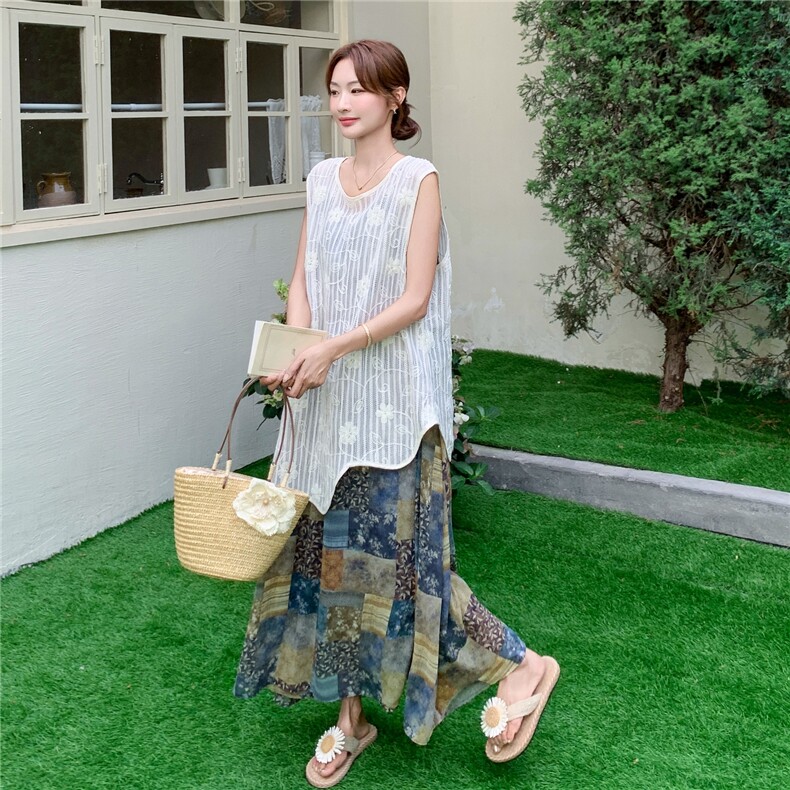新品主推罩衫+波斯米亚吊带连衣裙套装2C375-507-P165-K248,女装套装/套裙,2C375