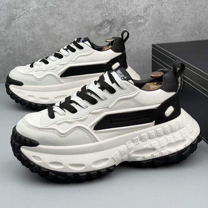 A1110-P275春季新款时尚百搭运动鞋男厚底潮流男鞋轮胎底老爹鞋，男鞋休闲鞋，星座1407-6