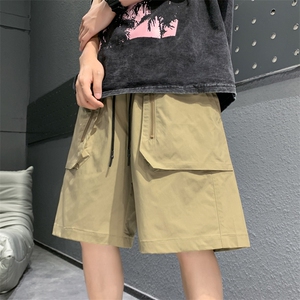 2024新款工装短裤男潮牌ins休闲裤宽松大码中裤五分裤D0603-P46图片