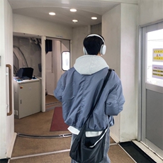 816B-WT023-P125机能风飞行员夹克夹棉韩版加厚外套韩男上衣，男装夹克，星座816B