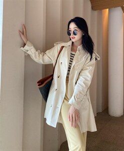 香丽迪秋装新款风衣图片