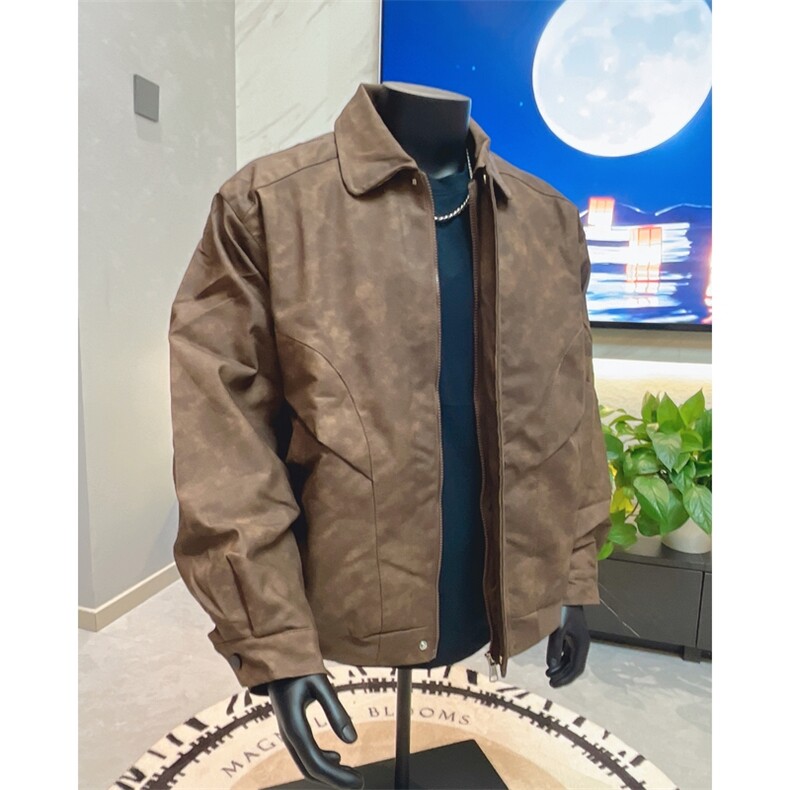 档口图加厚皮夹克美拉德复古皮衣外套J8926-P85加厚J8926JR-P95,男装夹克,星座1213