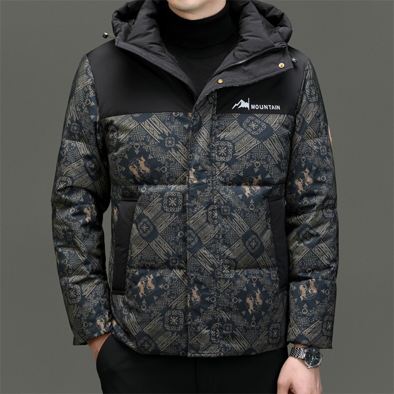 BN22753钱塘2020-2冬季时尚百搭厚款中年男士85鸭绒羽绒服P230,男装羽绒服,钱塘207-2