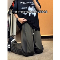 【网图】B221美式ins宽松直筒三条织带休闲裤LK25470-特P40控68，男装休闲裤，电商B221