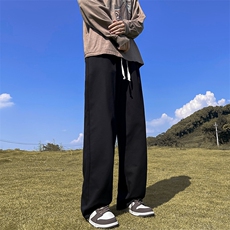 K848-P31日系复古宽松型拖地长裤，男装休闲裤，星座1501-1
