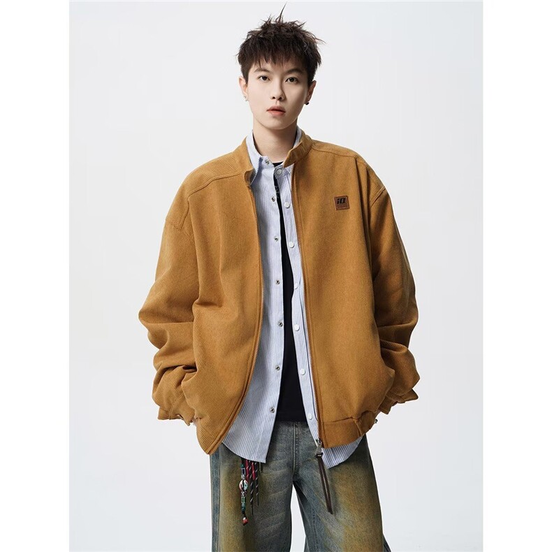 时尚简约百搭气质文艺流行原宿夹克日系潮流ins新款慵懒，男装夹克，星座1210-1
