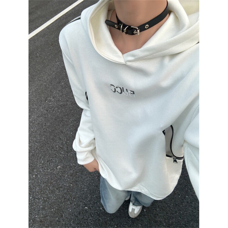 XZ1005-1-TTH0072-P60-解构垫肩拉链卫衣图片