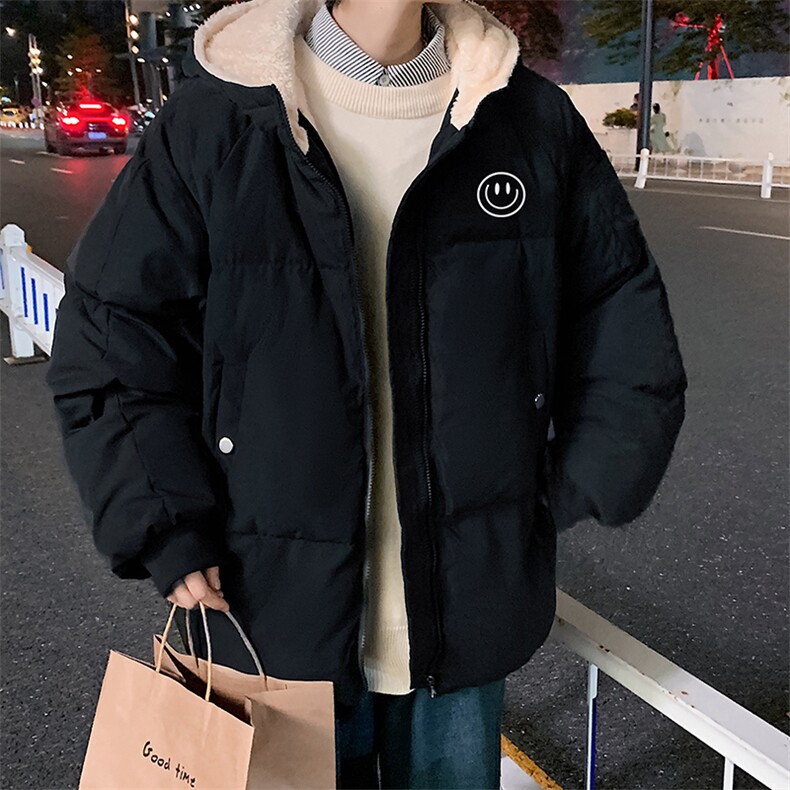 MY16224-P100加厚加绒连帽棉衣男大码棉服男面包服男,男装棉衣,电商A040