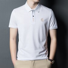 POLO衫男士短袖t恤翻领2023夏季新款潮牌休闲商务男装上衣，男装T恤，电商B212（原钱塘6029）
