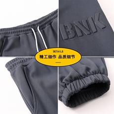 2023新款黑地板运动裤男高街ins潮牌宽松束脚休闲卫裤子A6683-P40，男装休闲裤，电商A178