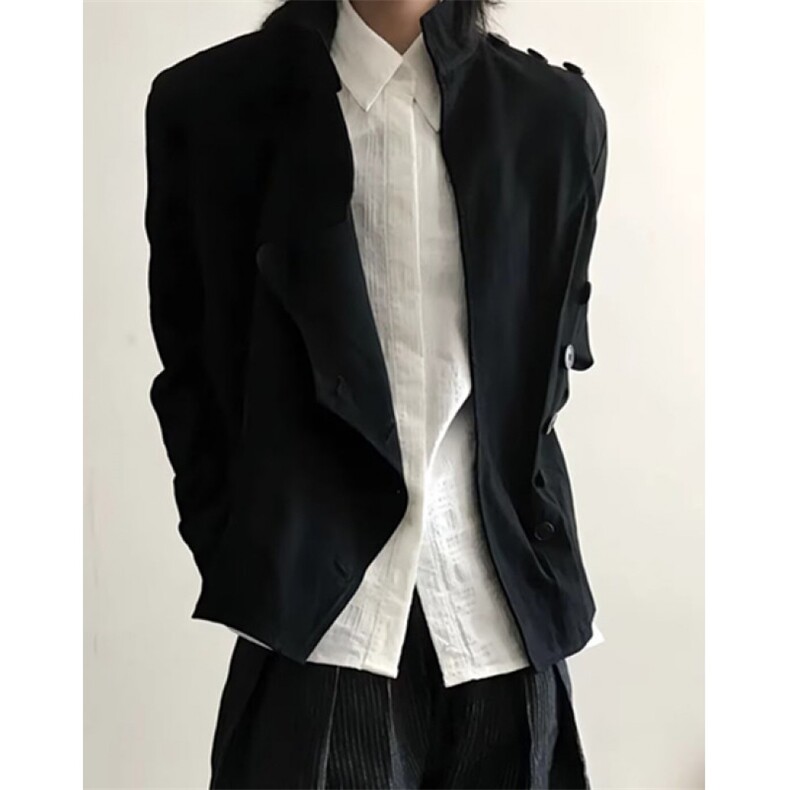 休闲西装外套女士春秋设计感小众中长款高级感后西服J503,男装西服套装,星座1116A（原606A-3）