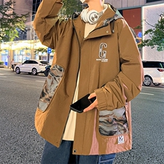 冲锋衣外套2024秋季连帽潮牌痞帅炸街夹克登山服A436-23301-P70，男装夹克，电商A436
