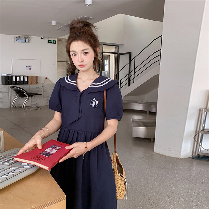 新品现货时尚日韩风连衣裙A2530-P125-K195,女装连衣裙,2C261