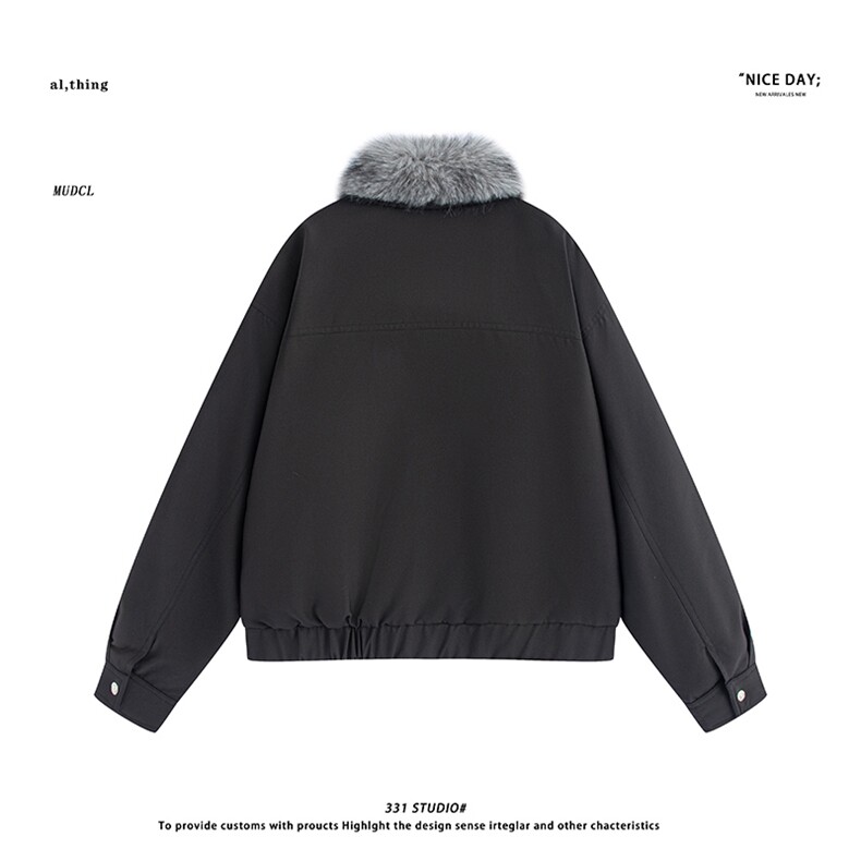 平铺~新标90白鸭绒美式毛领休闲羽绒服外套E104/P238,男装羽绒服,电商B331