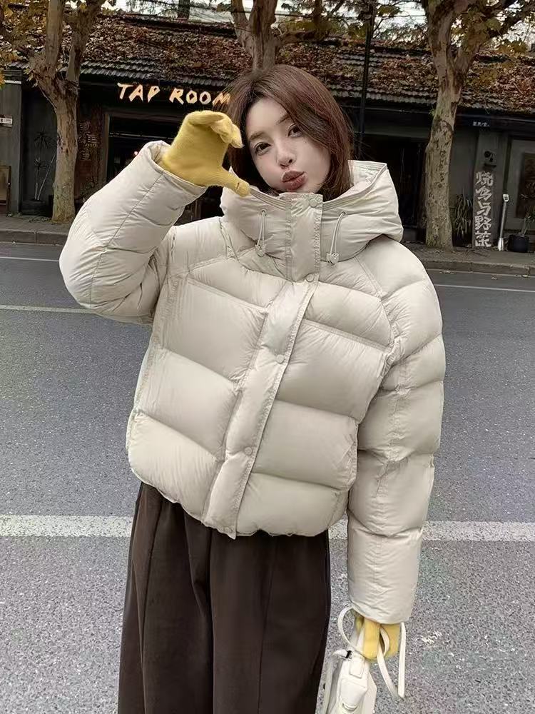 2025年秋季时尚时尚百搭厚款羽绒服,女装羽绒服,牛米欧羽绒服工厂店