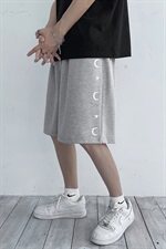夏季宽松阔腿裤篮球印花运动短裤五分裤休闲中裤潮6128/，男装休闲裤，星座1506-1