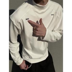 秋冬宽松休闲德绒长袖T恤打底衫XZ808B-WH126-特P23图片