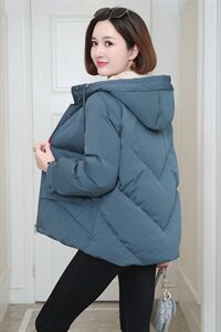 2020冬装新款时尚韩版连帽温暖舒适棉衣/棉服图片