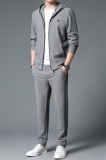 S3100-2钱塘2020-2中青年男士春秋薄款时尚休闲简约卫衣套装P180，男装休闲套装，钱塘207-2