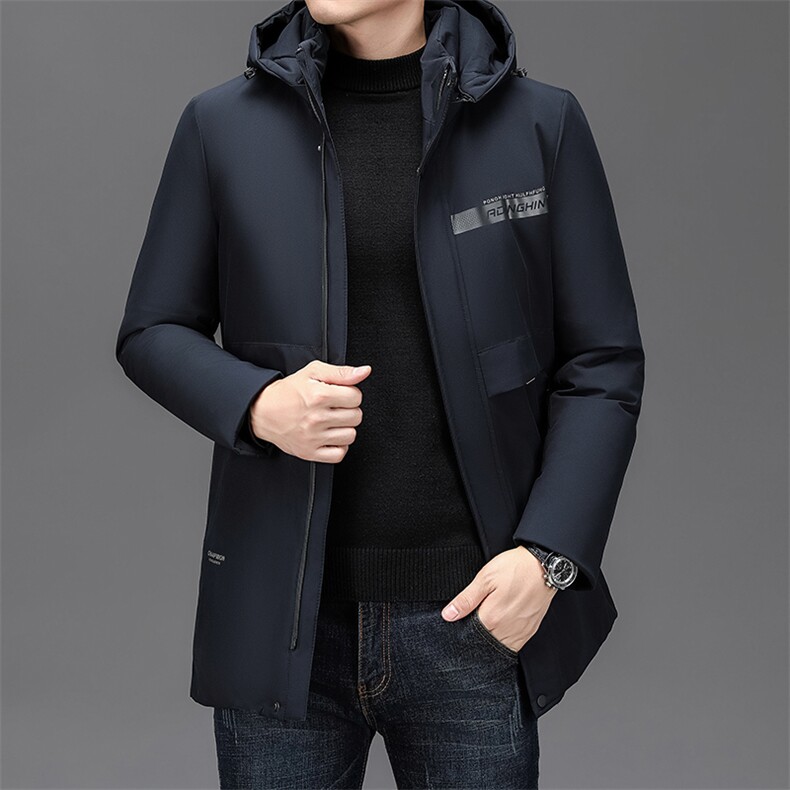 NN2607钱塘2020-3商务休闲百搭冬季厚款中年男士棉衣外套P95图片