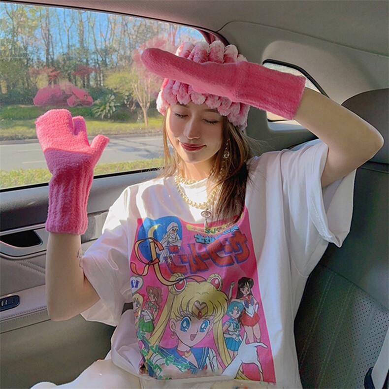 H0529-p35卡通趣味印花纯棉t恤女ins，女装T恤，星座617A-2