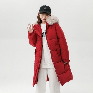 白布 港风宽松气质抗风保暖学院风棉服潮 C162-P115图片