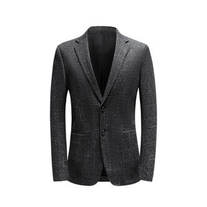男士2023秋季新款长袖外套便服纯色青年宽松西装西服HBDH923-P165图片