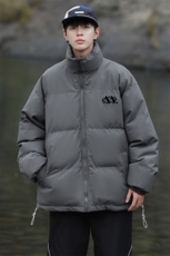 港风新款冬季时尚百搭情侣立领加厚棉服外套MY62061P85控118，男装棉衣，电商A268A