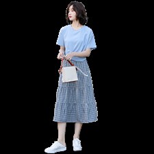 2021年夏季气质简约显瘦时尚优雅连衣裙套装，女装套装/套裙，辉之琳