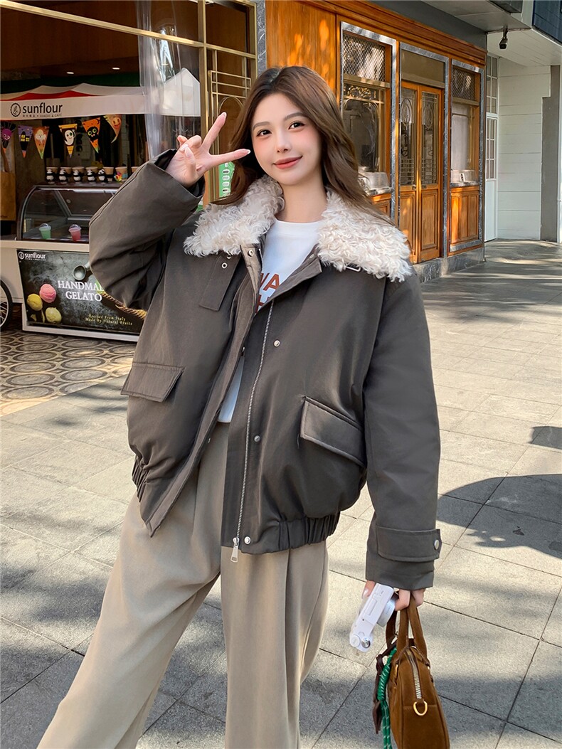 2025冬装新款简约时尚羽绒服205-H056-330-K458,女装羽绒服,浙宝205