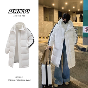 90%绒羽绒服 D5580-TP235328 高街痞帅休闲连帽保暖羽绒外套图片