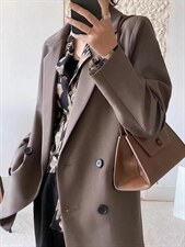 秋装新款休闲西装外套，女装西装，那简