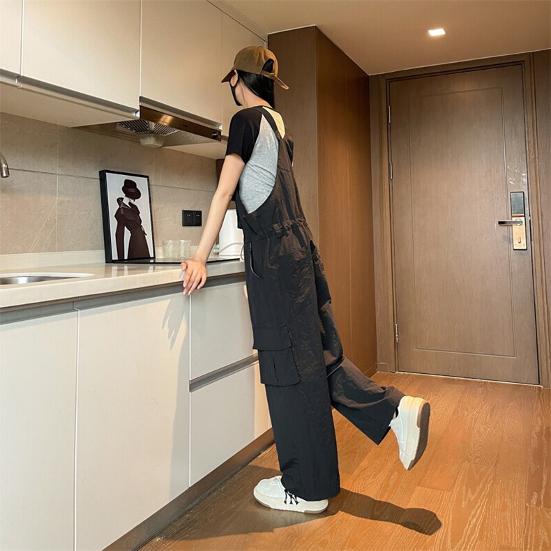 217-2-K2499-P85情侣装工装裤春夏季连体衣背带裤男女休闲裤~现货,男装工装外套,星座217-2