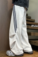 XZ616秋冬重磅加厚撞色织带拼接打褶休闲长裤TY1143P65控88，男装休闲裤，星座512A（原616）
