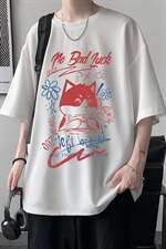 HT73226-P22华夫格t恤男短袖男大码五分袖大皂风，男装T恤，电商A040