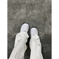 cleanfit白色牛仔裤男美式高街vibe裤子直筒微喇裤C112LL-P50，男装牛仔裤，星座1007（原301D）