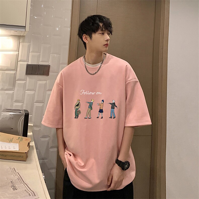 麂皮绒短袖t恤男大码半袖男JD82043-P25,男装T恤,电商A040