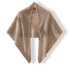 2025年秋季新款百搭女士镂空羊绒披肩，披肩，绒上羊绒