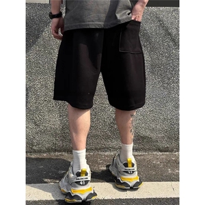 网图慎用抖音品质运动短裤男夏季休闲裤直筒五分裤 310A-8836-P25图片