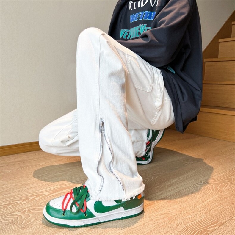 美式高街个性牛仔裤男女vibe直筒休闲裤NK122-特P35，男装牛仔裤，电商D202