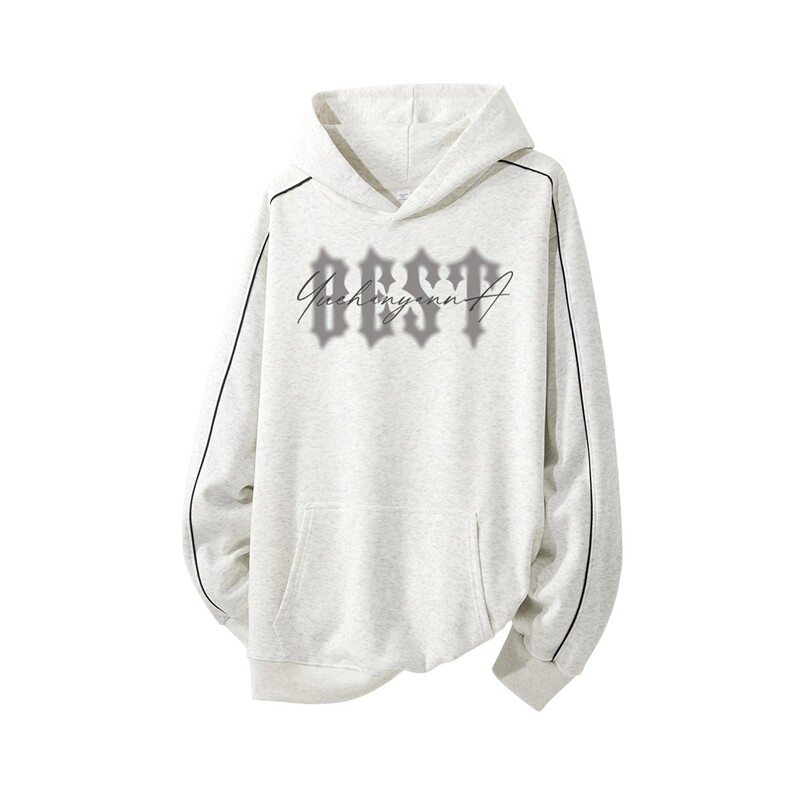 得物供货、复合重磅420克现货连帽卫衣宽松HD019-1-WYT2505-特P45，男装卫衣，电商019-1