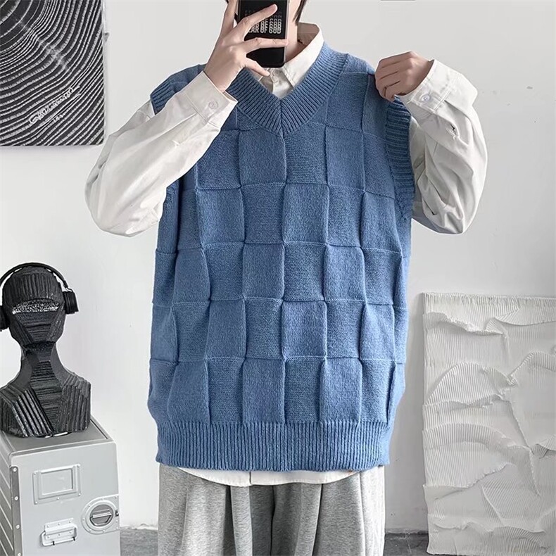 男春季新款韩版潮流马甲毛衣MK048P32,男装背心/马甲,星座1116-2