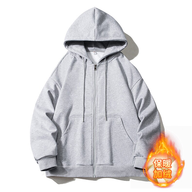 二开一年四季大货350克光版拉链开衫加绒卫衣A406W777P58,男装卫衣,星座309（原A406）