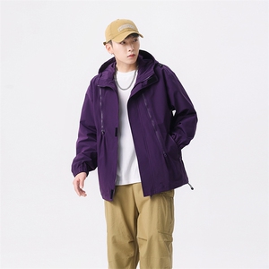 冲锋衣外套潮牌痞帅炸街男秋冬小众日系防水山系夹克JK880-P50图片