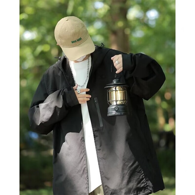 冲锋夹克外套男士秋冬季2024新款户外防风JK7011,男装夹克,星座1116A-1（原606A）