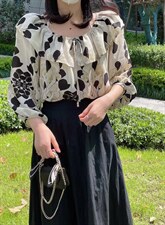 女人味一字肩小衫，其它，麦缇诺