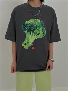 （现货）火爆西兰花图案t图片